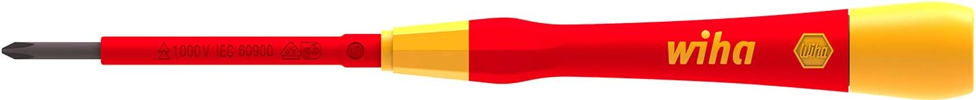 Wiha 42380 Serie 2271P Pico Finish VDE Phillips-Schraubendreher, PH1 x 65 mm Gr. Chrome