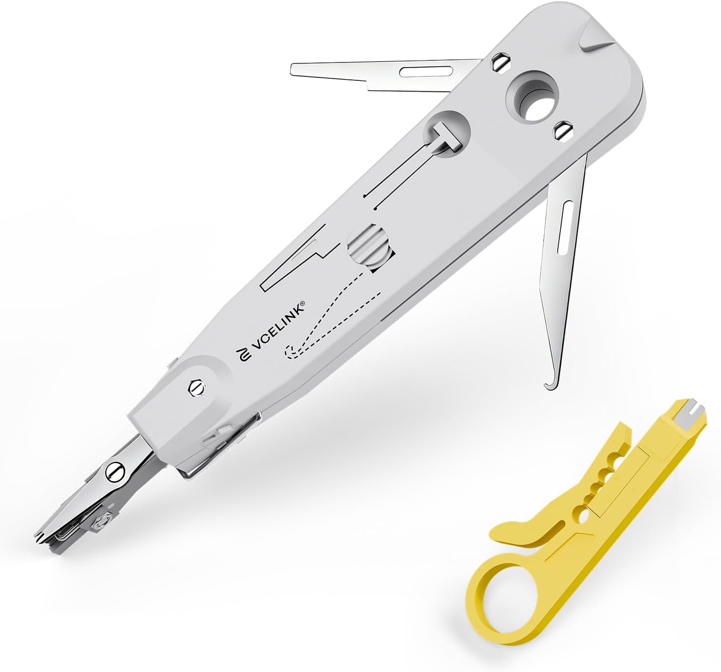 VCELINK 5-in-1 LSA Plus Auflegewerkzeug mit Sensor, Anlegewerkzeug