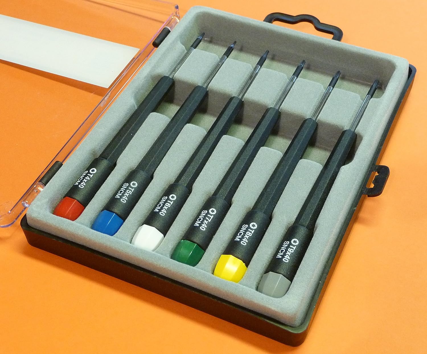 Mini Torx SCHRAUBENDREHER 6 teilig von T4 bis T9mm in TOP QUALITÄT