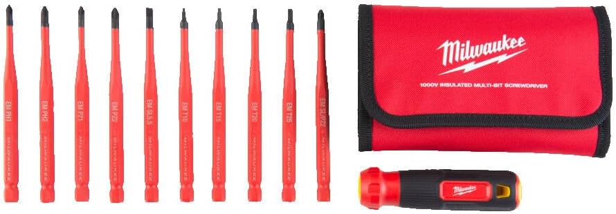 Milwaukee Isoliertes 4-in-1-Torx-Multi-Bit-Schraubendreher-Set 4932493658