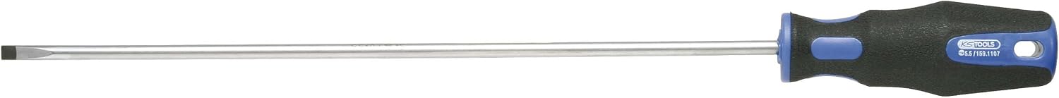 KS Tools 159.1107 ERGOTORQUEplus Schlitz-Schraubendreher, 5,5mm, 405mm lang