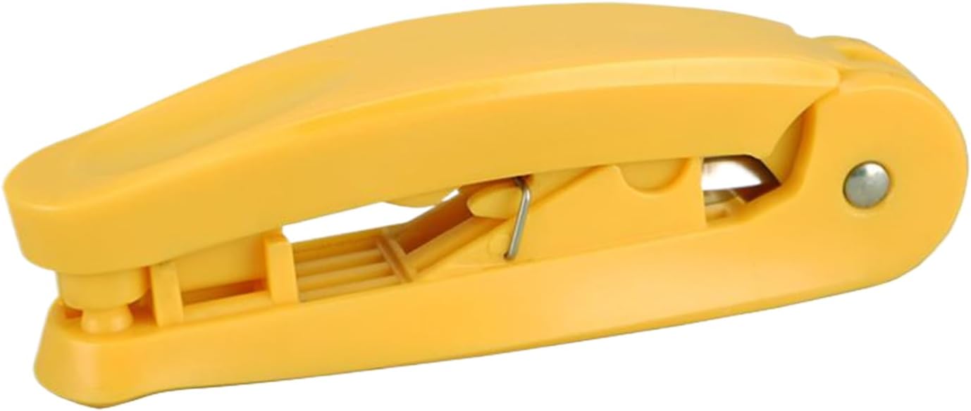 Mini-Abisolierzange, praktische Abisolierzange, Crimpwerkzeuge, tragbares Stanzwerkzeug für Netzwerk-Datenkabel mit ergonomischem Griff zu UTP, Netzwerken, Computer, Telefon- und Telefonverkabelung