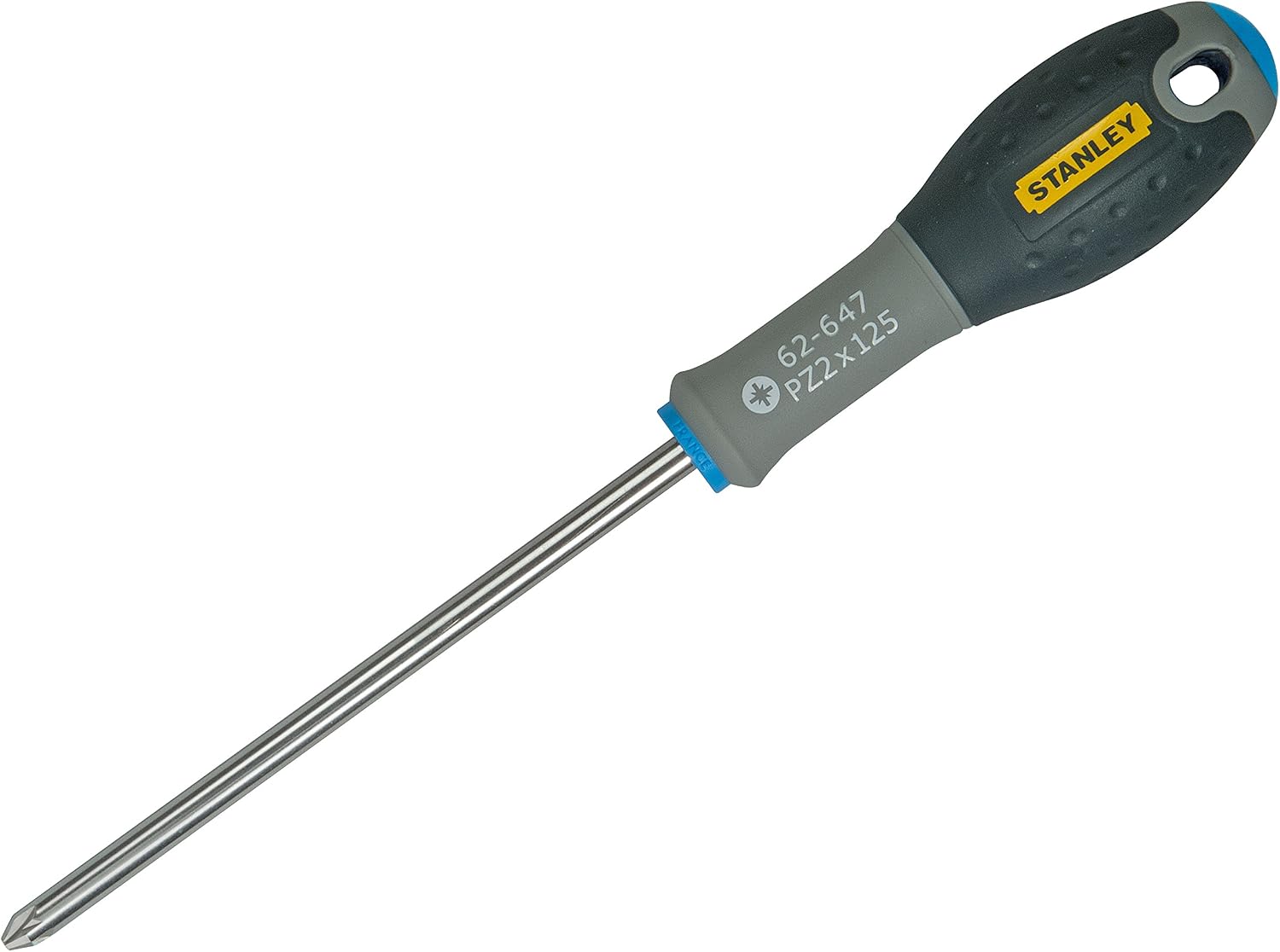 Stanley FatMax Schraubendreher aus Rostfreiem Stahl/Schraubenzieher/Pozidriv, PZ2 x 125 mm, FMHT0-62647