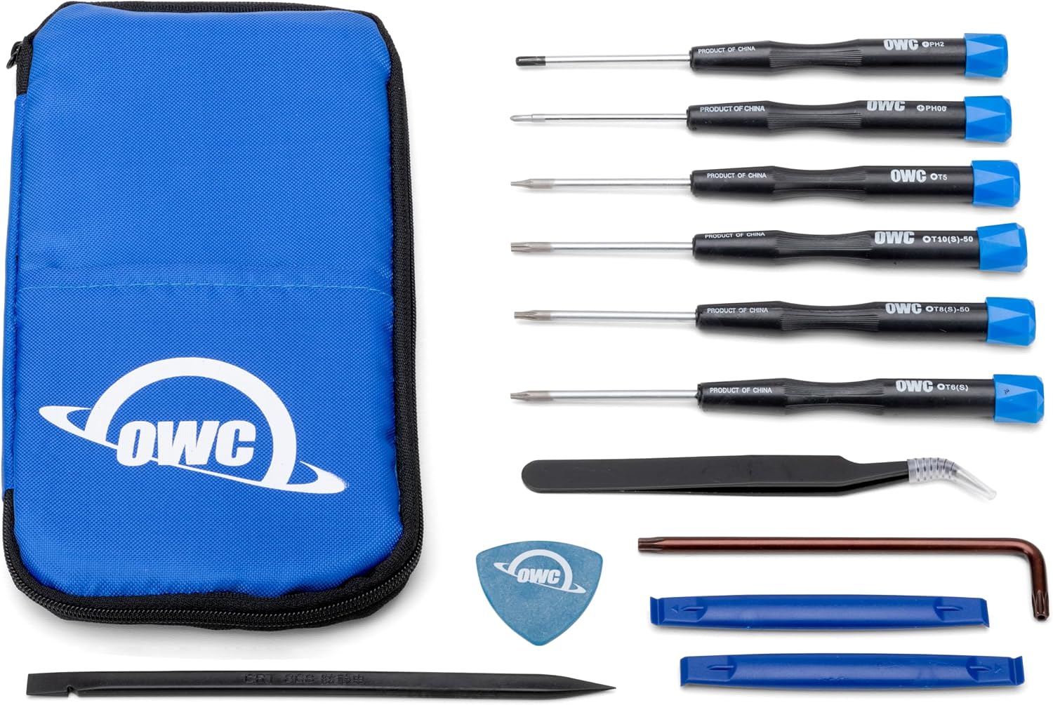 OWC - professioneller 72-teiliger Werkzeugsatz, komplettes Kit für die Wartung von Mac, PC oder kleinen elektronischen Geräten