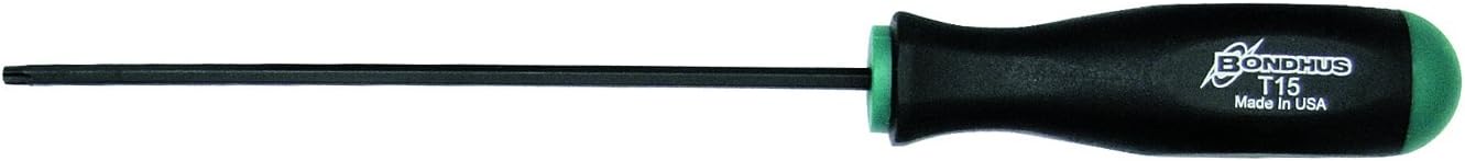 Bondhus 33815 TR15 Tamper Resistant Star Spitze SCHRAUBENDREHER MIT Proguard Finish, 13 cm