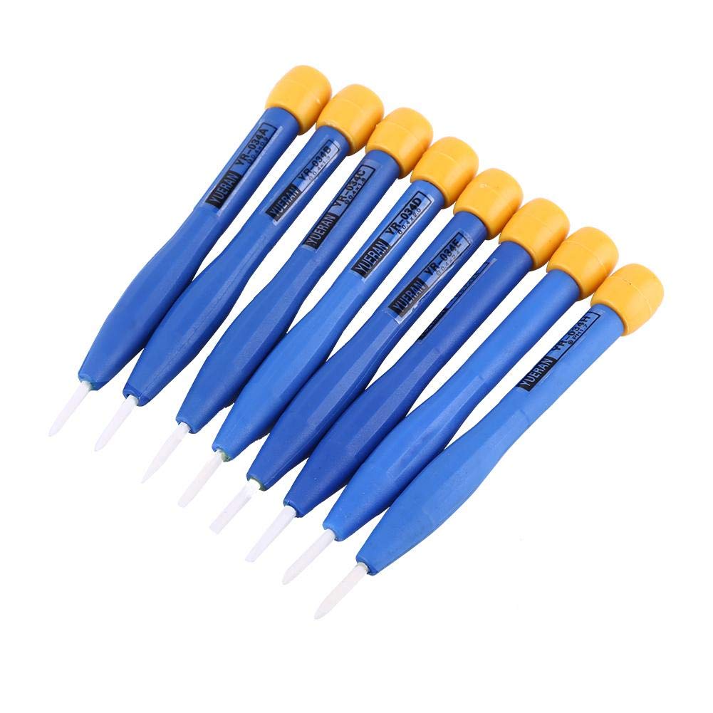Schraubendreher, 8pcs justieren Frequenz-Schraubendreher-antistatisches Plastikkeramik-Set-Ausgangshandwerkzeug-nützliches neues