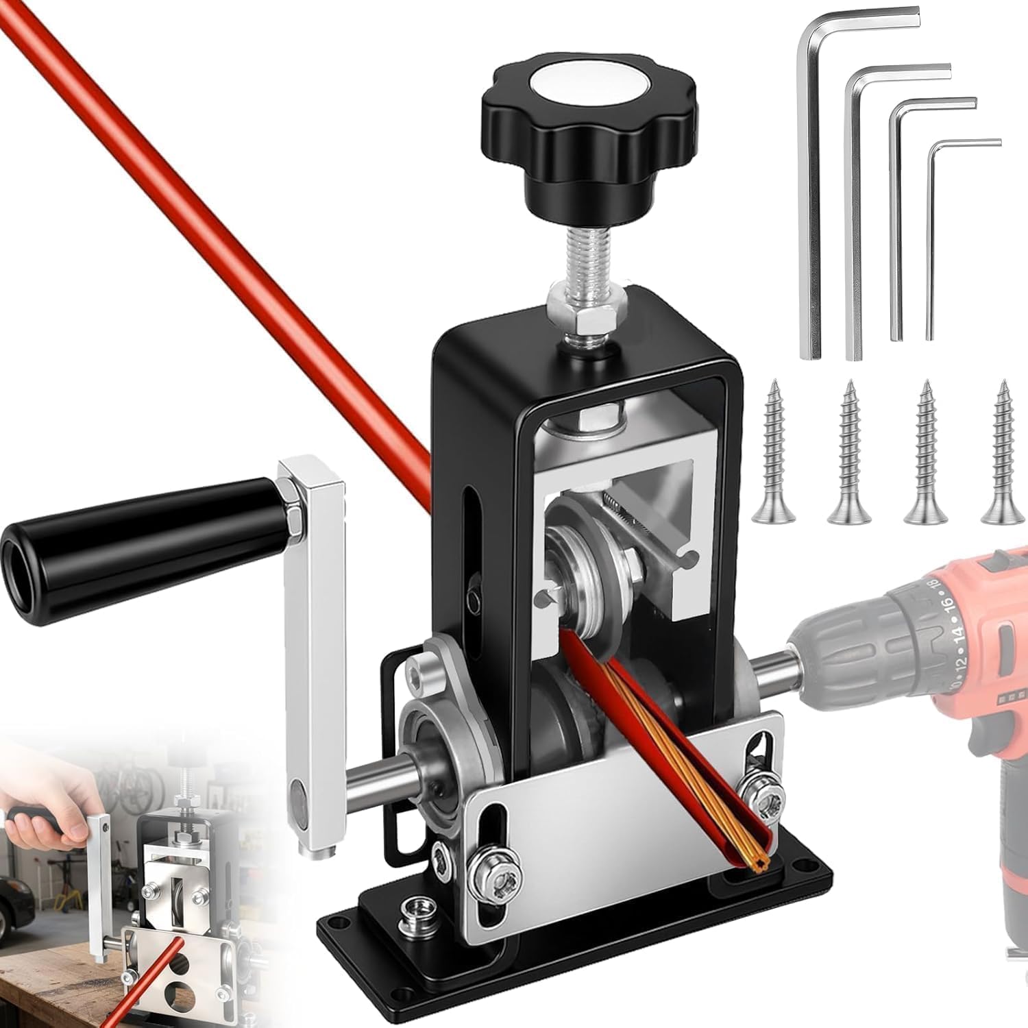 Manuelle Kabelschälmaschine für 1–25 mm Kabel