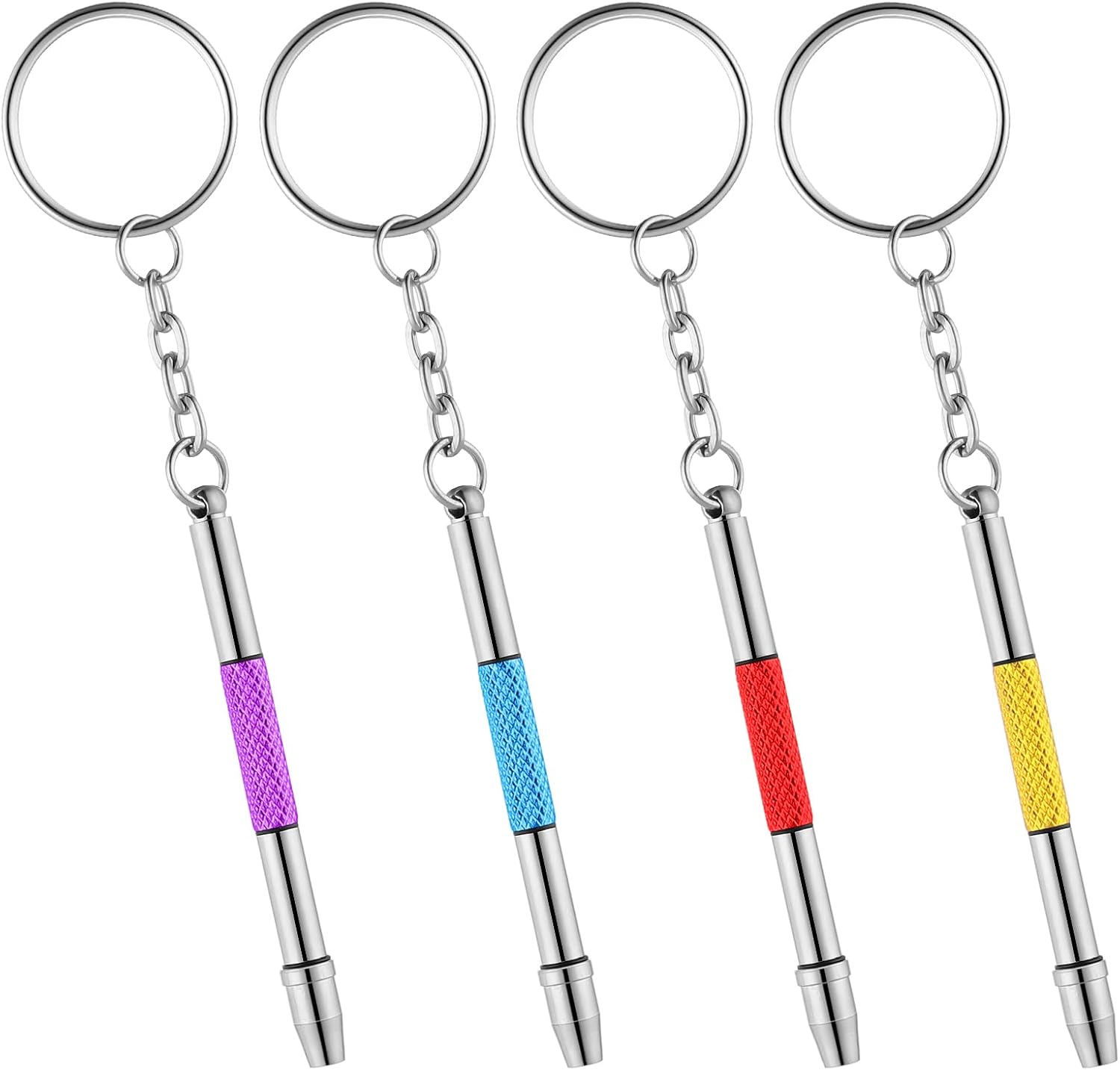 4 Set Brillen Schraubenzieher Set für Brillen und Uhrenreparaturen