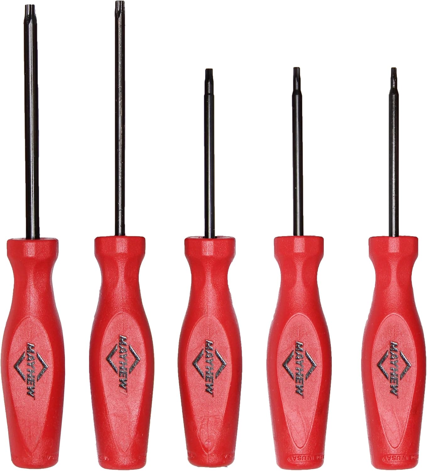 Mayhew Tools 26033C Pro Schraubendreher-Satz, 5-teilig Pro Torx