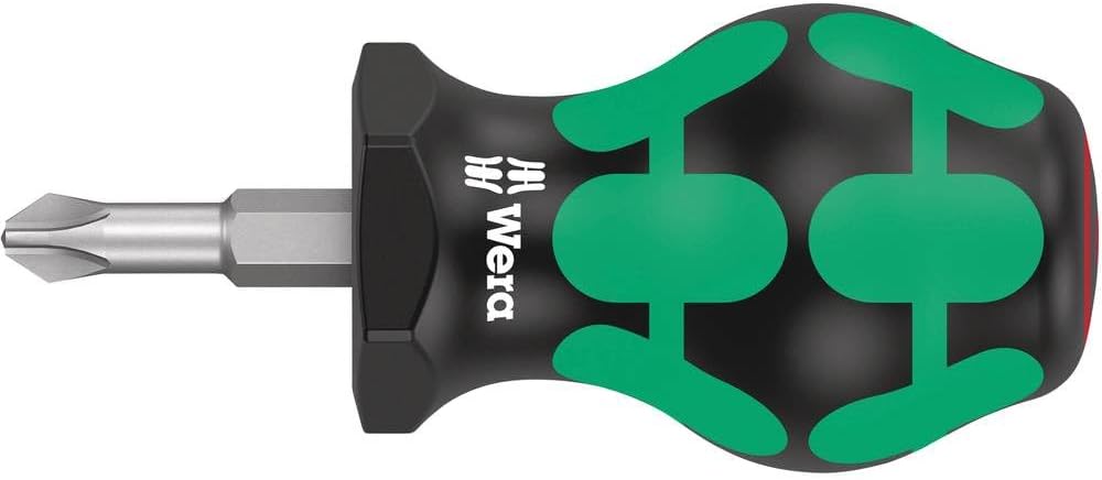 Wera '05008851001 350 PH Stubby/Vergaserschraubendreher, 2 x 25 mm