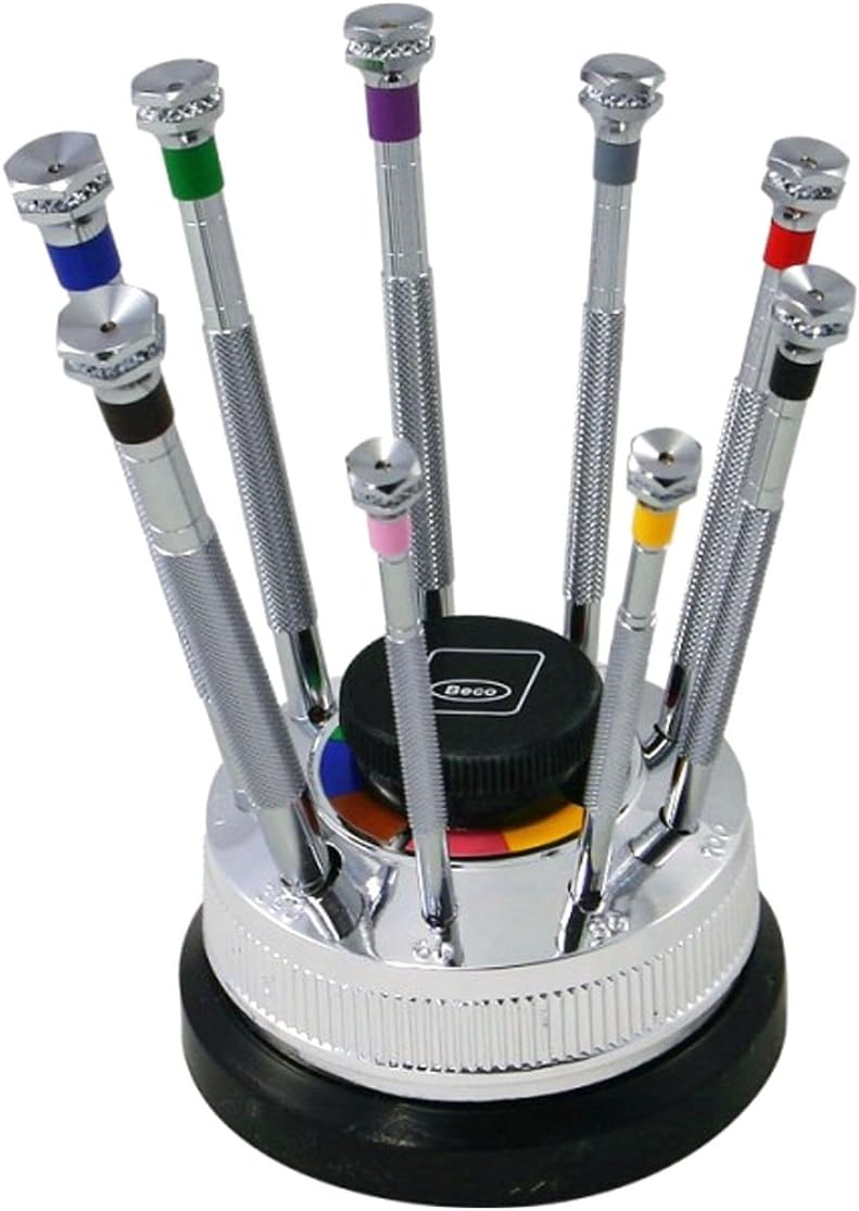 9 antimagnetische Schraubendreher & Sockel PRO