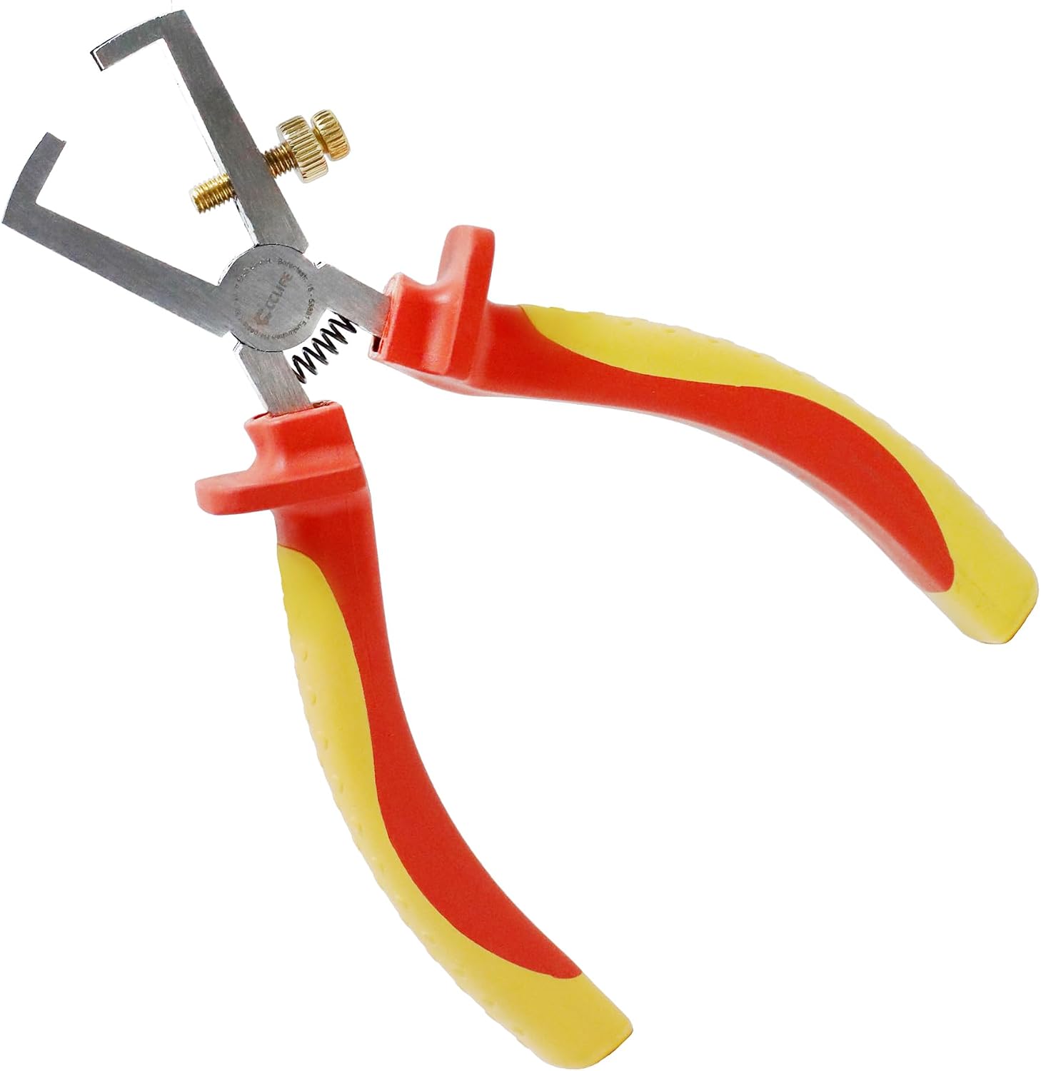 CCLIFE VDE Abisolierzange 160mm, kupferschonend, 1000V, Cr-V Stahl