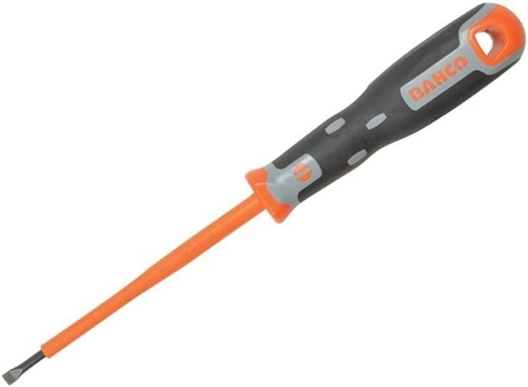 Bahco 33035100 Schlitz-Schraubendreher 3,5 x 200 mm isoliert