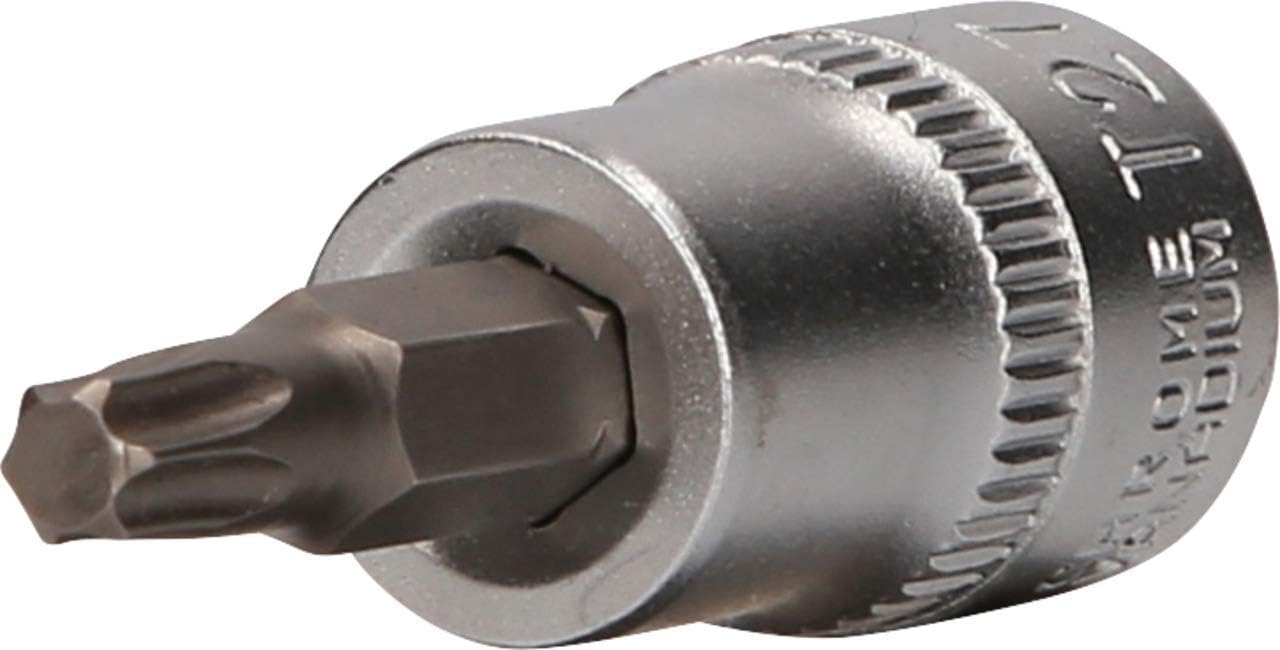 BRILLIANT TOOLS BT021945 3/8" TORX Schraubendreher-Einsatz, 49mm, T40 [Powered by KS TOOLS], Chrom-vanadium-stahl