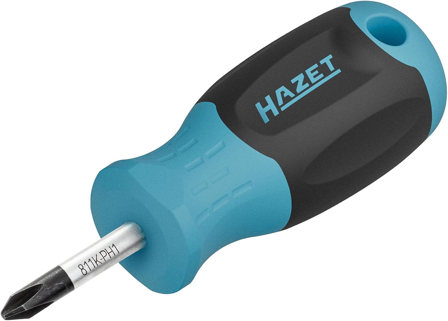 HAZET Schraubendreher 811K-PH2, Kreuzschlitz Profil PH, SW PH2, Rundklinge