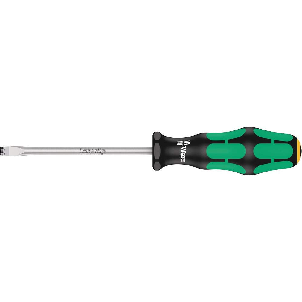 Wera 334 Schlitz-Schraubendreher ̶ Werkstattklinge, 0,8 x 5 x 100 mm, 1 Stück, 05007610001