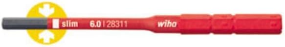Wiha Bit slimBit electric Sechskant (37223) 2 x 75 mm für tiefliegende Schrauben, Allrounder für Elektriker