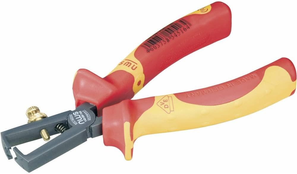 NWS 145-69-VDE-160 VDE-Abisolierzange 10 mm² (max) 5 mm (max)