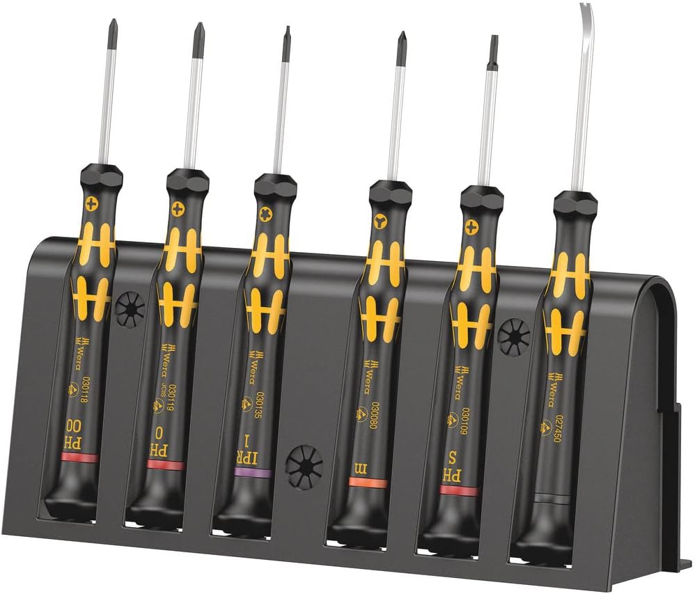 Wera Kraftform Micro 6 ESD Smartphone-Reparaturset 1, 6-teilig
