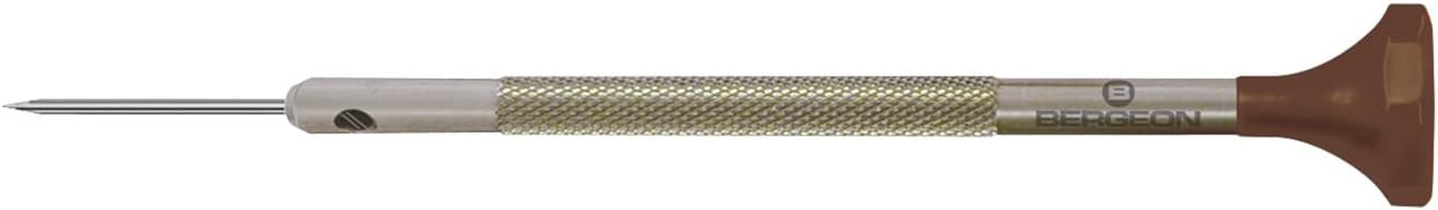 Bergeon Schraubendreher 30081-300, aus Inox, mit Edelstahlklinge, 3,0 mm, ergonomisch