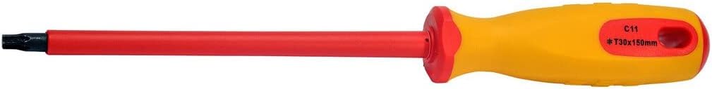 SW-Stahl 33100L-T30 VDE Schraubendreher T30 x 150 mm - T-Profil Torx