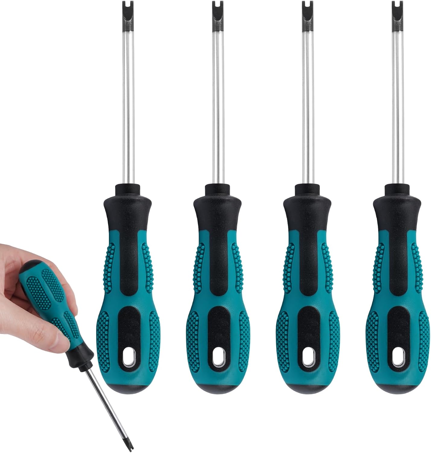 4 Stück U-Typ Schraubendreher,M1.7/M2.0/M2.3/M2.6 U Gabel Typ