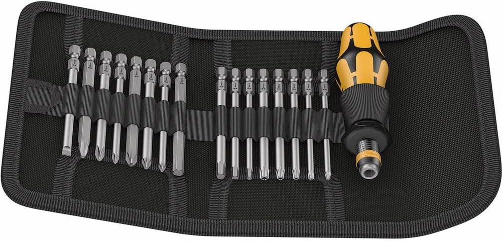 Wera Schraubendreher Set Kraftform Kompakt 60 ESD, 17-teilig, 05051043001