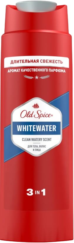 Old Spice Captain 3-in-1 Duschgel & Shampoo für Männer, 1L, langanhaltender, frischer Duft in Parfümqualität, Tiefenreinigung für Haare-Gesicht-Körper, sanftes Hautgefühl