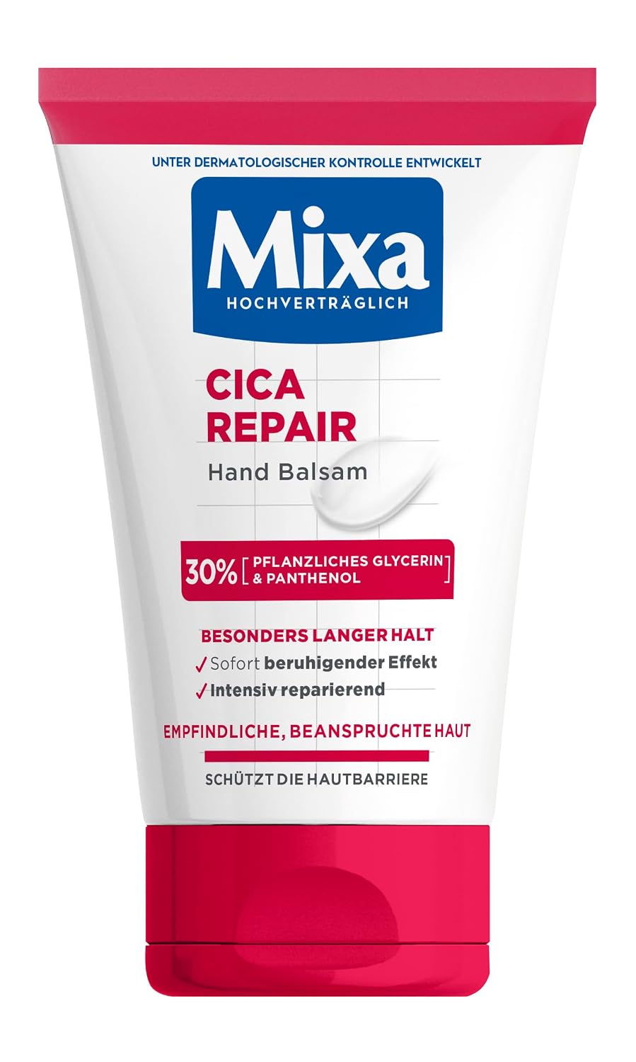 Mixa Urea Cica Repair+ Creme für trockene und raue Haut, 400 ml