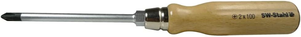 SW-Stahl 30753L Kreuzschlitz-Schraubendreher PZ3 x 150 mm Chrom-Vanadium
