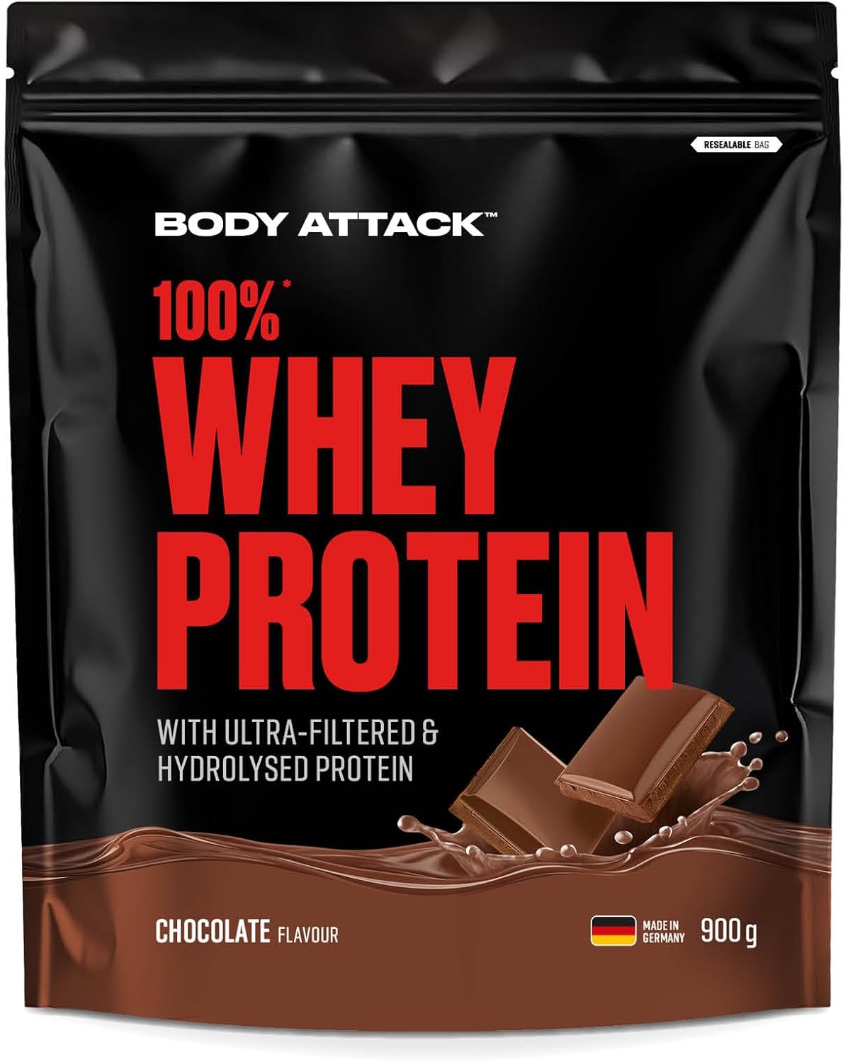 Body Attack 100% Whey Protein Chocolate 2 kg