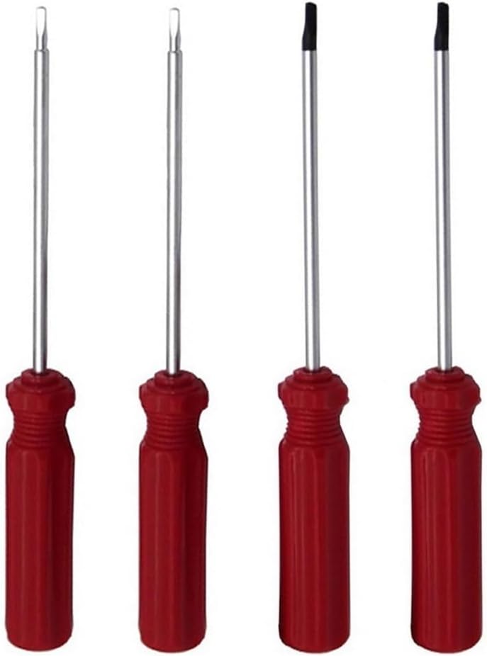 4-teiliges Magnetische Dreieck-Schraubendreher-Set, 1,4mm,1,8 mm, 2,0 mm, 2,3 mm, Schraubendreher-Reparaturwerkzeug für Spielzeug und Batteriewechsel