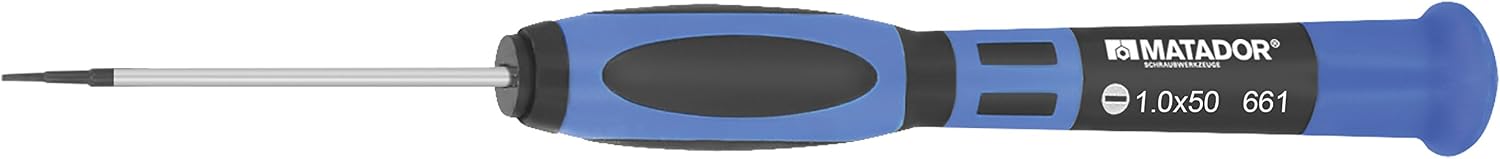 MATADOR 2K-Feinmechanik-Schraubendreher, Schlitz, 2,0 x 50 mm, 0661 0420