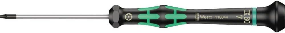 Wera 2067 Elektroniker-Torx BO-Schraubendreher, TX 10 x 60 mm, 05118050001