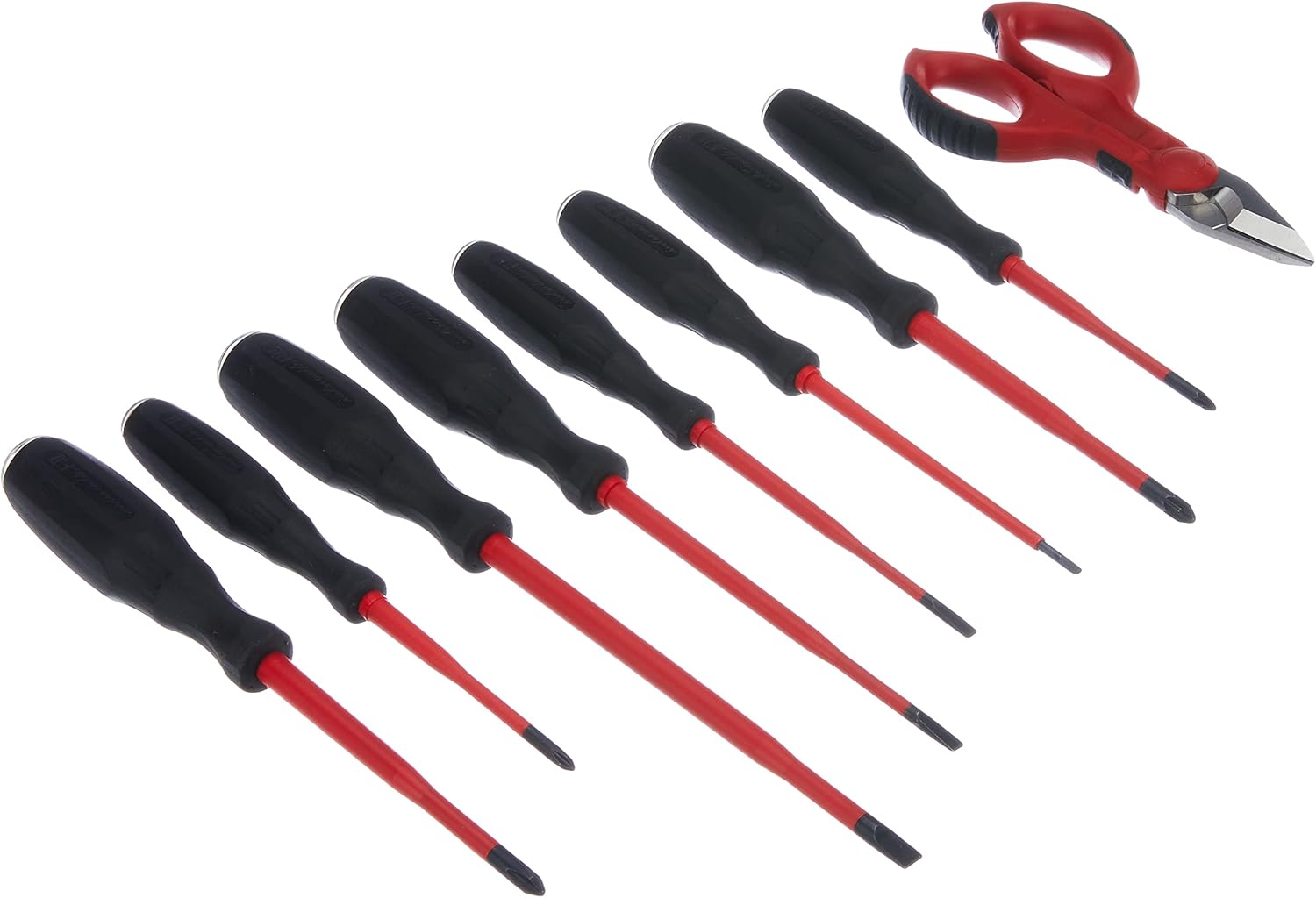 Intercable ao1714 Set 8 Schraubendreher mit Schere F1, rot
