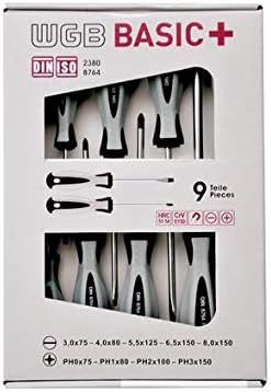 Schraubendreher-Set | CrV | No.9587 | 9-tlg. | WGB