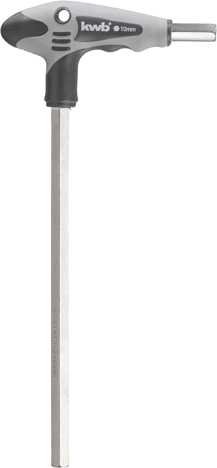 kwb Schraubendreher 13 mm Steckschlüssel (mit T-Griff zur optimalen Kraftübertragung)