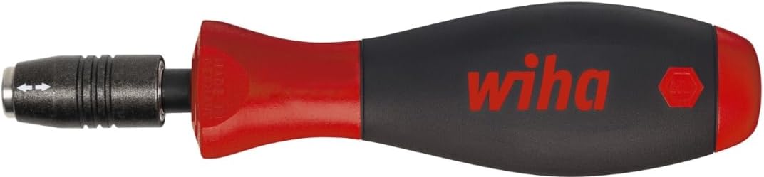 Wiha Schraubendreher mit Bithalter CentroFix mechanisch verriegelbar 1/4" (40331) 149 mm