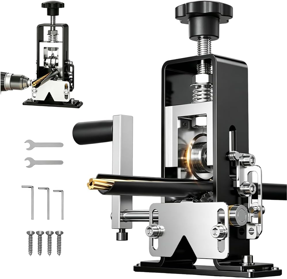 Kabelschälmaschine, 1-25MM Kabel Abisoliermaschine, Hochpräzise Automatische Kabelabisoliermaschine, Kabelschälmaschine Elektrisch für Recycling Von Kupferabfällen, KabelabfäLlen