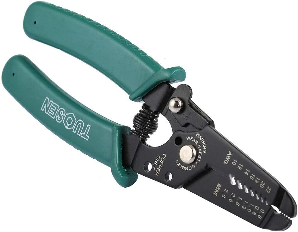 Riloer Professionelles Crimpwerkzeug/Multi-Tool-Abisoliergerät Hochleistungs-Mehrzweck-Elektro-Abisolierwerkzeug Bestes Werkzeug für professionelle Elektriker