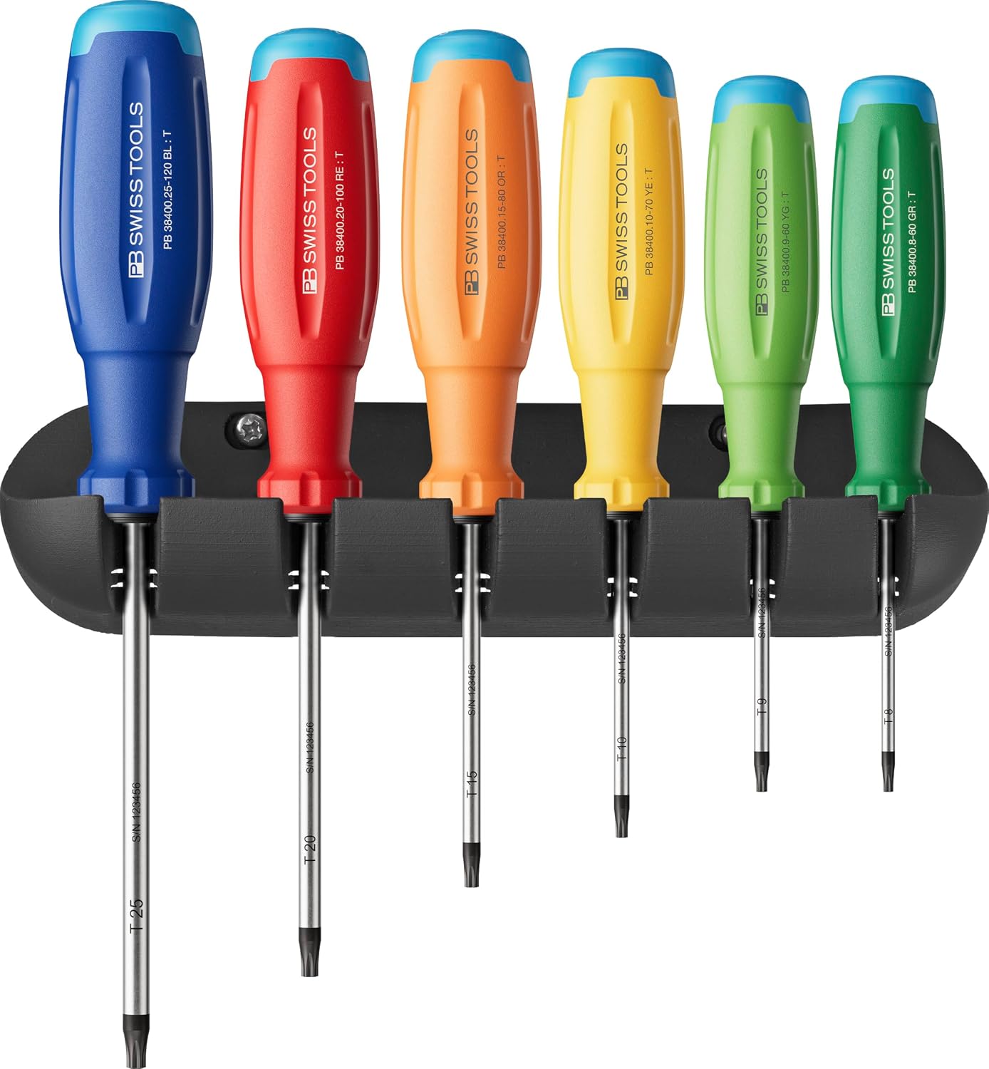 PB Swiss Tools SwissGrip Evo Torx Schraubenzieher Set, 38440.H RB CBB