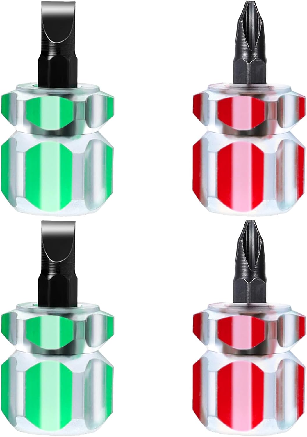 Mabor 4 Stück Stubby Schraubenzieher Set