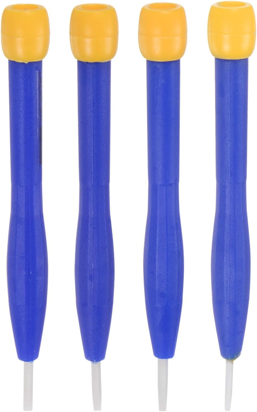 QUARKZMAN 4 Stück Kunststoff-Schraubendreher 1.3mm/1.8mm/2.0mm/2.4mm