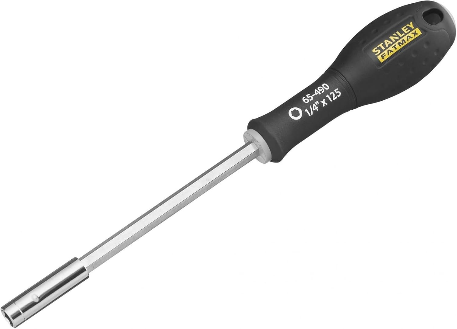 Stanley FatMax Bit-Schraubendreher (Displaykarte), 0-65-490, großer weicher Handgriff, Chrom-Vanadium, 0-65-490