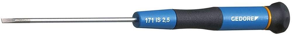 GEDORE Elektronik-Schraubendreher, Schlitz 2,5 mm, 1 Stück, 171 IS 2,5