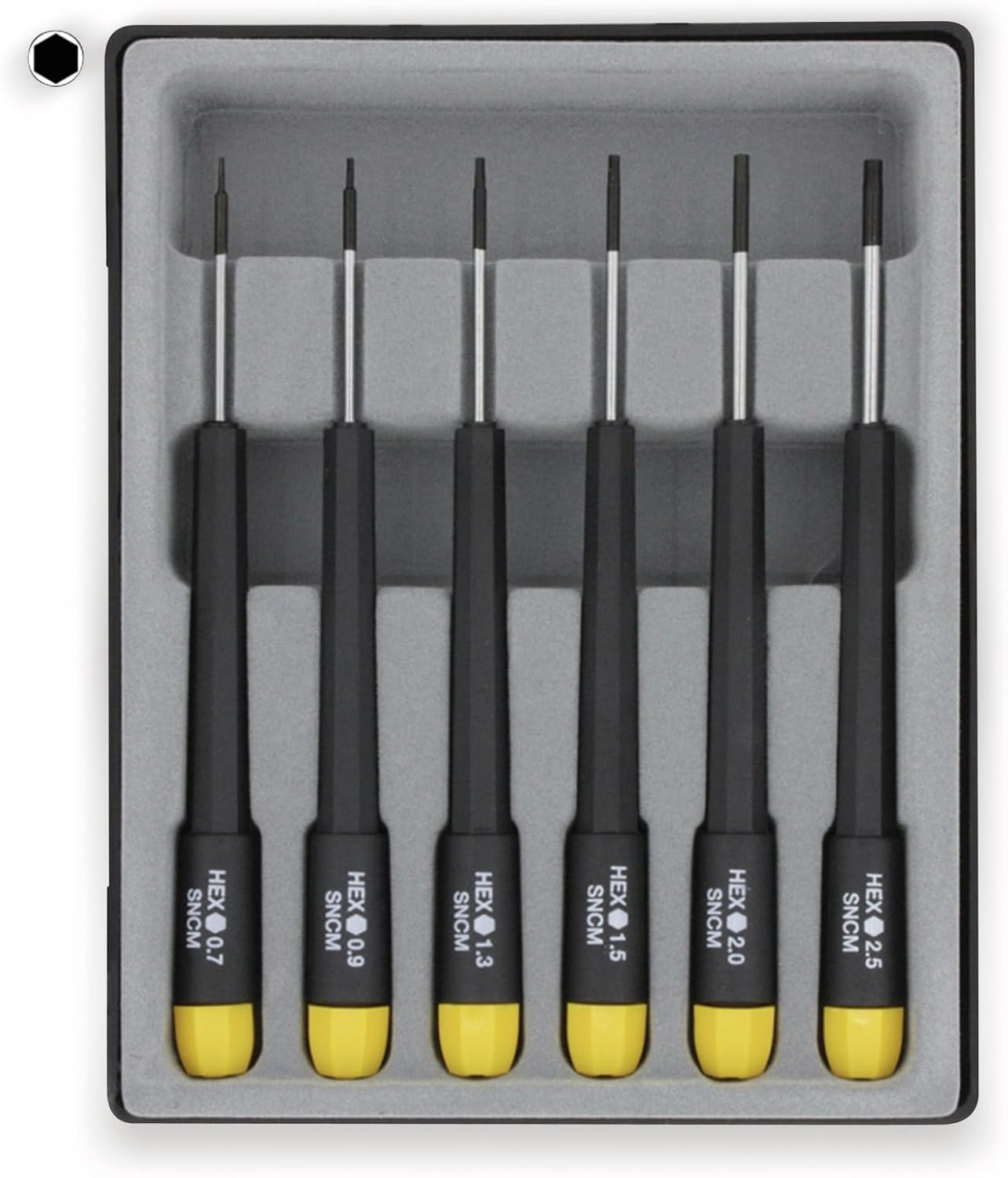Donau Elektronik 280-63 6 Sechskantschlüssel 4,0-8,0 mm, mehrfarbig, 4-8 mm