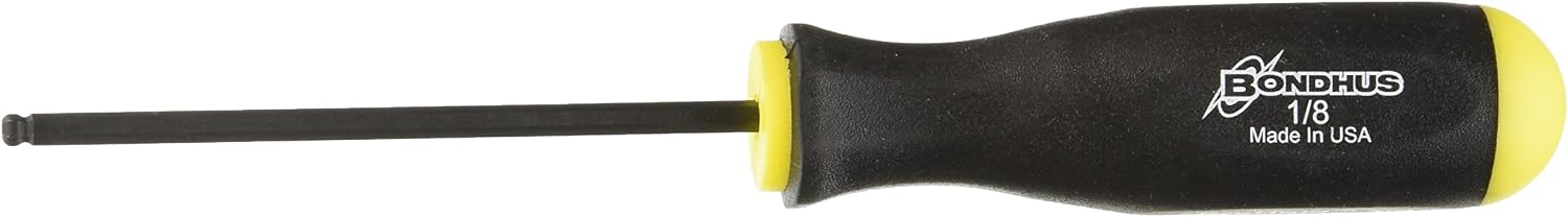 Bondhus 74607 1/20,3 cm ProHold Ball End Spitze SCHRAUBENDREHER MIT Proguard Finish, 7,9 cm 2 Stück