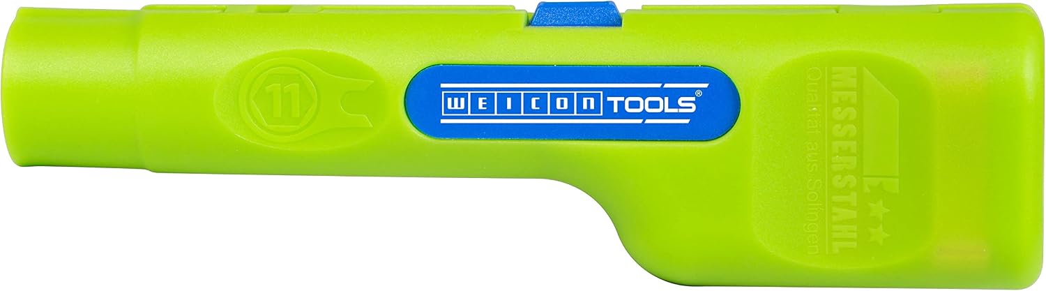 WEICON TOOLS Coax-Stripper No. 1 F Plus für F-Schraubstecker Green Line | Nachhaltige Rohstoffe | Für Koaxialkabel