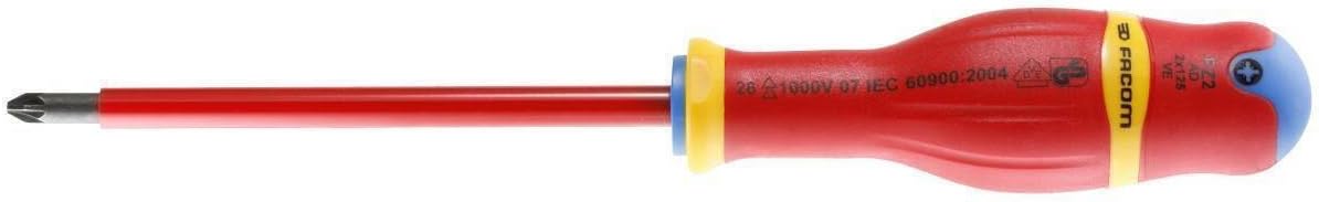 FACOM Schraubendreher Protwist, isoliert 1000 V, Pozidriv PZ2, 1 Stück, AD2X125VE