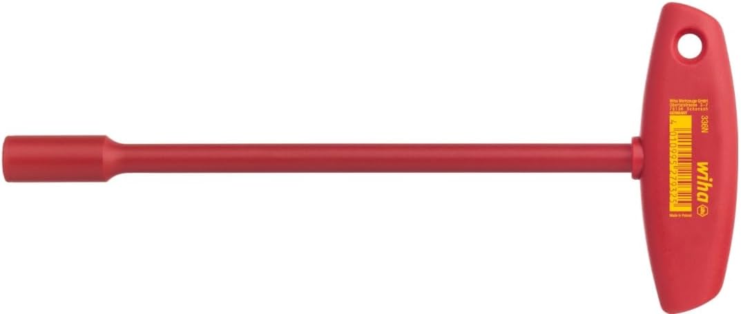 Wiha Steckschlüssel mit Quergriff electric Sechskant (27935) 17 x 230 mm, VDE-geprüft, stückgeprüft